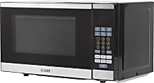 Commercial Chef 0.7 Cu. Ft. Counter-Top Microwave, Black/Silver 1 thumbnail image