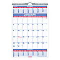 AT-A-GLANCE® 3-Month Wall Calendar, 15 1/2" x 22 3/4", 30% Recycled, January–December 2015 1 thumbnail image