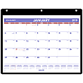 AT-A-GLANCE® Monthly Desk/Wall Calendar With Cover And Holder, 8 1/4" x 11", January to December 2019 1 thumbnail image