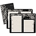 AT-A-GLANCE® Weekly/Monthly Planner, 5 1/2" x 8 1/2", 30% Recycled, Lacey, January 2017-January 2018