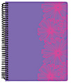 Top Flight Journal Notebook, 8 1/4" x 6 1/2", 1 Subject, College Ruled, 240 Pages (120 sheets), Assorted Medallion Ethnic Designs (No Design Choice)