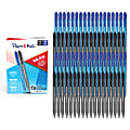 Paper Mate InkJoy 100RT Retractable Ballpoint Pen, 1.0mm Medium Point, Assorted 72ct Black and Blue Ink 1 thumbnail image