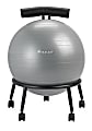 Gaiam Custom Fit Balance Ball Chair, Gray