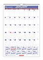 AT-A-GLANCE® Monthly Wall Calendar, 30% Recycled, 12" x 17", January to December 2015 1 thumbnail image