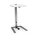 OFM ACCTAB 15"W Accent Table With USB Grommet, White