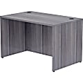Lorell® Essentials 48"W Computer Desk, Charcoal 1 thumbnail image