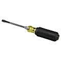 Klein Tools Keystone Tip Cushion Grip Screwdrivers, 1/4 in, 8 11/32 in Overall L 1 thumbnail image