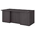 Bush Business Furniture Office 500 72"W Executive Computer Desk, Storm Gray, Standard Delivery 1 thumbnail image