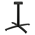 HON Between HBTTX30L Table Base - Black Mica Texture