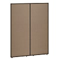 Bush Business Furniture ProPanels 66"H Office Partition, 48"W, Harvest Tan/Taupe, Standard Delivery