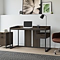 Elle Décor Lemont 52"W Executive Computer Desk, Natural Alder 1 thumbnail image
