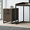 Elle Décor Lemont 18"D Vertical 2-Drawer File Cabinet, Natural Alder 1 thumbnail image