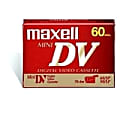 Maxell® Mini Digital Video Cassettes, 60 Minutes, Pack Of 2