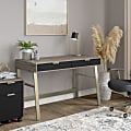 Whalen Devon 48"W Computer Desk, Harbor Oak 1 thumbnail image