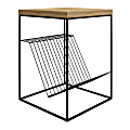 Ameriwood Home Mr. Kate Neely Square Side Table, 24"H x 17-3/4"W x 17-3/4"D, Natural 1 thumbnail image