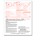 ComplyRight™ W-3 Transmittal Inkjet/Laser Tax Forms, 8 1/2" x 11", Pack Of 50 Forms
