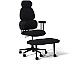 Pinmoco Big & Tall Ergonomic Faux Leather Office Chair, Black, Total Qty 1 1 thumbnail image