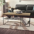 Ameriwood™ Home Neely Coffee Table, 17-15/16"H x 41-5/8"W x 19-3/4"D, Natural