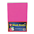 Hygloss Mighty Brights™ Paperback Blank Books, 5" x 8", 32 Pages (16 Sheets), Assorted Colors, Pack Of 10, Case of 2