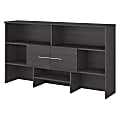 Bush Business Furniture Office 500 72"W Desk Hutch, Storm Gray, Standard Delivery