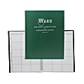 Ward 6-Period Teacher Plan Books, Green, Pack Of 4