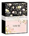 Lady Jayne Duo Note Cards With Envelopes, 3-1/2" x 5", Busy Bee Floral, Pack Of 16 Cards