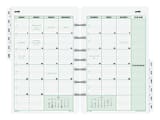 Day-Timer® 90% Recycled Original Organizer Refill, 5 1/2" x 8 1/2", 2 Pages Per Month, January-December 2015