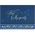 JAM Paper® Sympathy Card Set, With Sympathy, Set Of 25 Cards And 25 Envelopes 1 thumbnail image