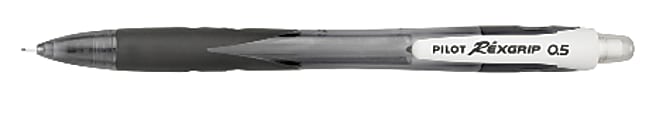 Pilot® Rexgrip BeGreen Mechanical Pencil, 0.5 mm, HB Hardness, 71% Recycled, Black