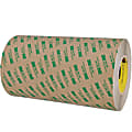 3M™ 468MP Adhesive Transfer Tape, 3" Core, 12" x 60 Yd., Clear, Case Of 4 1 thumbnail image