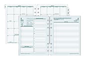 FranklinCovey® Original Design™ 30% Recycled Planner Refill, 8 1/2" x 11", 2 Pages Per Day, January-December 2015