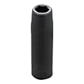 PROTO Torqueplus Deep Impact Socket, 1/2" Drive, 1/2" Opening, 6-Point