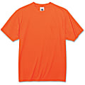 Ergodyne GloWear 8089 Non-Certified T-Shirt, Medium, Orange