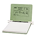 Wilson Jones® Presstex® Data Binder With Retractable Hooks, 60% Recycled, Green 1 thumbnail image