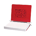 Wilson Jones® Presstex® Data Binder With Retractable Hooks, 60% Recycled, Red