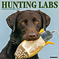 2024 Willow Creek Press Animals Monthly Wall Calendar, 12" x 12", Hunting Labs, January To December