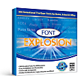 Font Explosion 1000