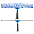 Gritt Commercial Swivel Window Washing Kit With Squeegee And Washer, 18", Multicolor, Pack Of 3 Kits 1 thumbnail image
