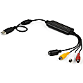 StarTech.com USB Video Capture Adapter Cable - S-Video/Composite to USB 2.0 - TWAIN Support - Analog to Digital Converter - Windows Only 1 thumbnail image