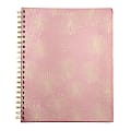 2024 Russell & Hazel Vegan Leather Academic Planner, 9-1/8” x 11-1/4”, Blush/Gold Foil Flower 1 thumbnail image