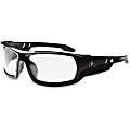Ergodyne Skullerz Safety Glasses, Odin Fog-Off, Black Frame, Clear Lens
