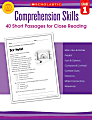 Scholastic Comprehension Skills: 40 Short Passages For Close Reading, Grade 1 1 thumbnail image