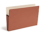 Smead® Expanding File Pockets, 3 1/2" Expansion, 9 1/2" x 14 3/4", 30% Recycled, Redrope, Pack Of 25 1 thumbnail image
