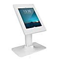 Mount-It! Anti-Theft Tablet Countertop Stand for iPad/iPad Air/iPad Pro, 5-1/4”H x 9-3/4”W x 14”D, White
