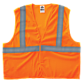 8205HL L/XL Orange Type R Class 2 Super Econo Mesh Vest