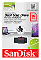 SanDisk® Ultra Dual USB Flash Drive, 16GB 1 thumbnail image