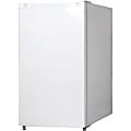 Keystone KSTRC44CW Refrigerator/Freezer - 4.40 ft³ - Manual Defrost - Reversible - 4.04 ft³ Net Refrigerator Capacity - 0.36 ft³ Net Freezer Capacity - 72 W - 226 kWh per Year - White
