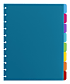 TUL® Custom Note-Taking System Discbound Tab Dividers, Letter Size, Assorted Colors, Pack Of 8 Dividers 1 thumbnail image