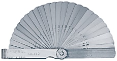 General Tools 26 Leaf 3 Feeler Gage .0015 To .025 1 thumbnail image