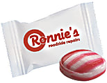 Custom Personalized Striped Peppermint Custom Imprint Wrapper 1 thumbnail image